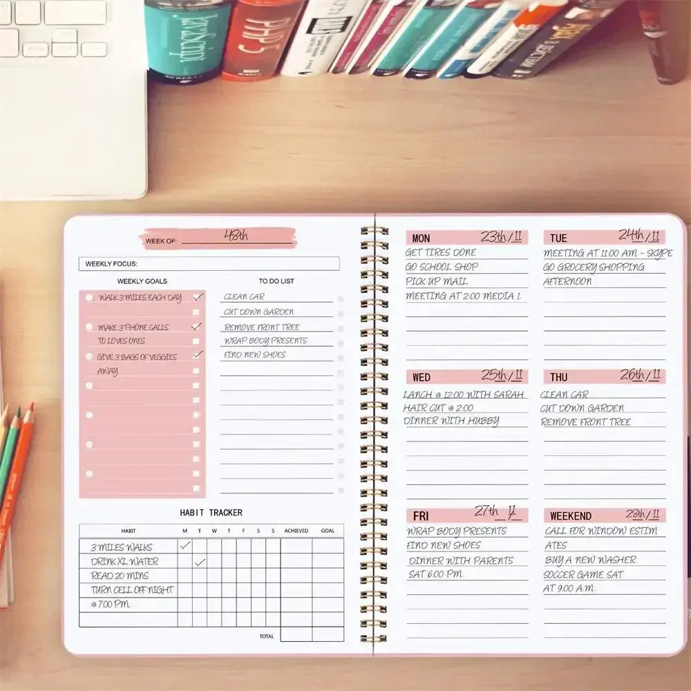 Adaptable A5 Weekly Planning Kit